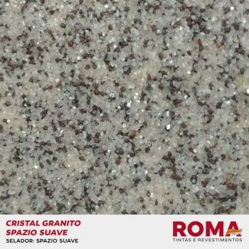 Imagem de REVESTIMENTO CRISTAL GRANITO SPAZIO SUAVE 23 KG - ROMA